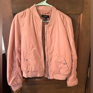 Forever 21 Pink Bomber Jacket so cute and in great condition!